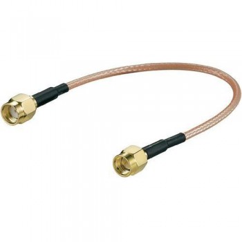 #13 - 15cm RG316 Cable RP.SMA Male Jack To RP.SMA Male Jack Straight Pigtail